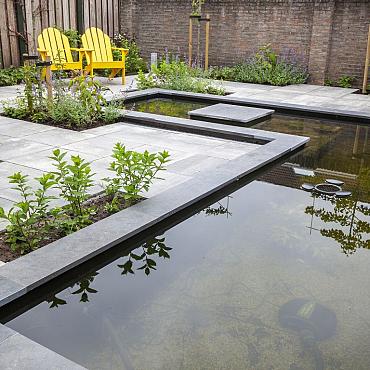 Hoek blue moon honed linea 50/30x50x3cm