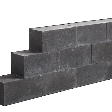 Lineablock 15x15x30cm Black