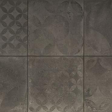 Keram3 deco concr graphite tre 60x60x3cm