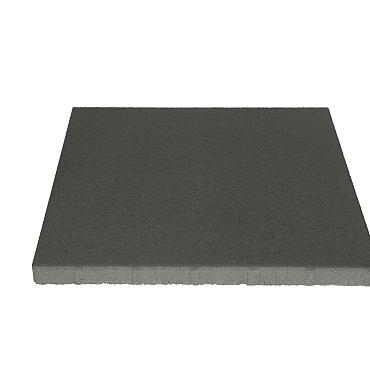 Terrastegel+ 60x60x4cm Nero