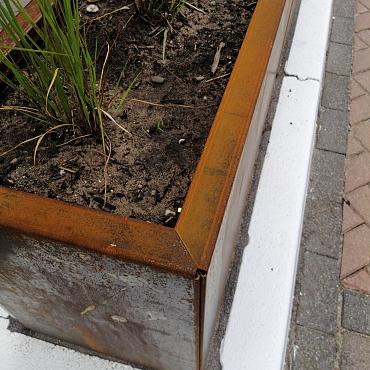 Fixed Height Line hoogte 560 mm paneel 1000 mm Corten