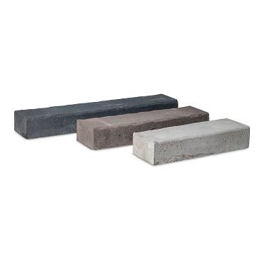 Betonbiels 12x20x100 grijs