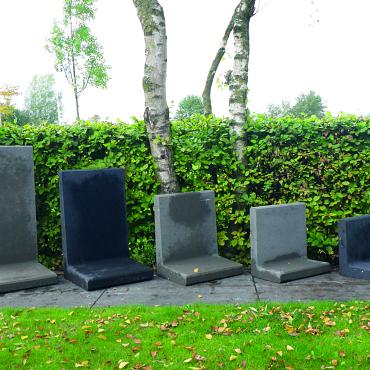 L element 50x50x100 zwart