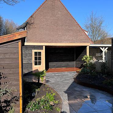 Flexline 240 x 2160mm Corten incl. 5 grondnagels en verbindingsset