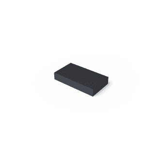 Oud hollands sokkel 90x50x15 cm carbon