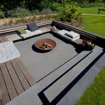 Oud hollandse tegel 200x100x10 cm carbon