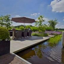 Oud hollandse tegel 80x80x10 cm grijs