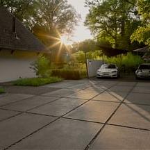 Oud hollandse tegel 240x120x12 cm antraciet