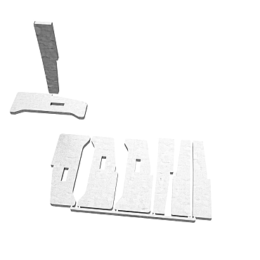 Kant-en-klare hoek Flexline/Rigidline 560 Gegalvaniseerd incl. vebindingsset