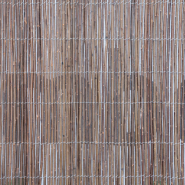 Wilgenmat roodbruin van kleur  100x300cm