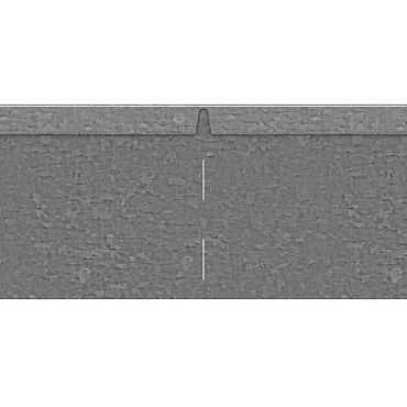 Kant-en-klare hoek flexline/rigidline 150 gegalvaniseerd