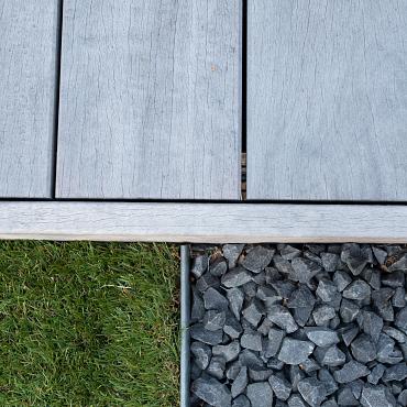 Rigidline 100 x 2200 mm. Gegalvaniseerd incl. 3 platte grondpennen en verbindingsplaat