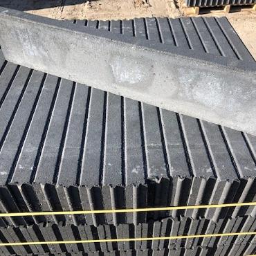 Opsluitband 6x20x100cm zwart