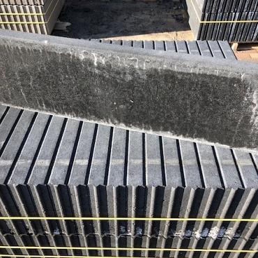 Opsluitband 6x30x100cm zwart