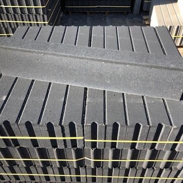 Opsluitband 10x20x100cm zwart