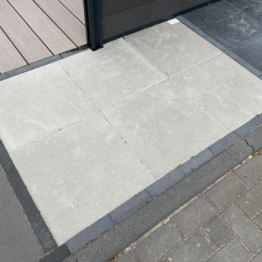 Tuintegel 50x50x4 cm Grijs GF