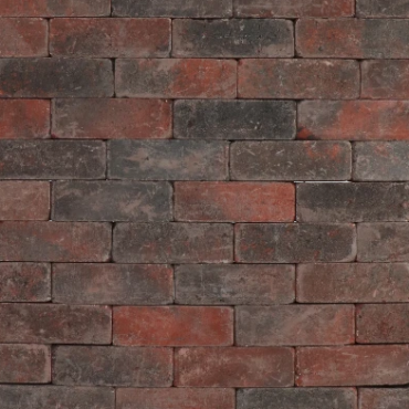 Tambour Rood/Zwart 21x7x7cm