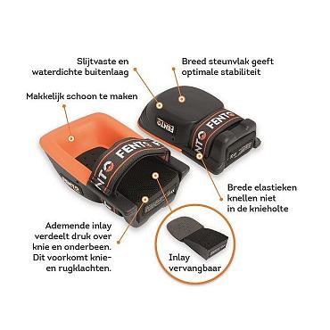 Fento kniebeschermers FENTO ORIGINAL (per paar) (voorheen 200PRO)