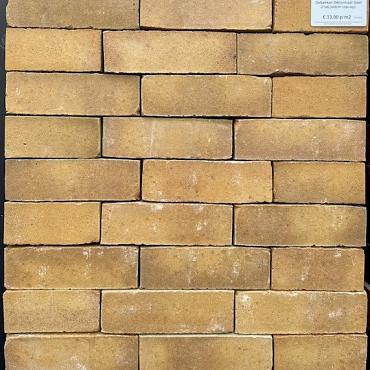Gebakken Dikformaat Geel 21x6,5x8cm (73 st. p/m2) op=op