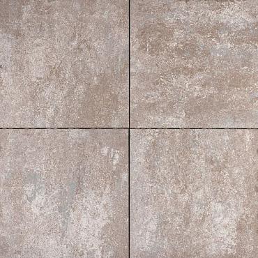 Trippel t 80x80x4 bruin nuance