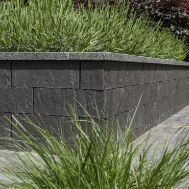 Blocco bordano muurblok (zwart) 29x10x10