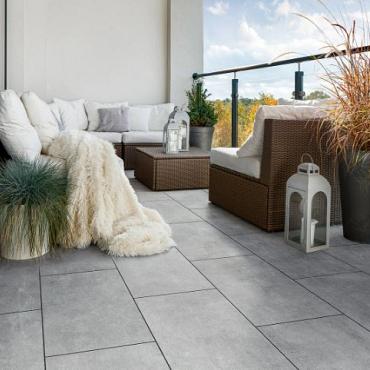 Keram2 Cilento Grigio due 80x80x2cm