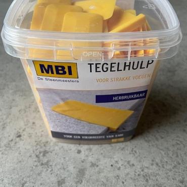 Mbi tegelhulp herbruikbaar. emmer 100 st