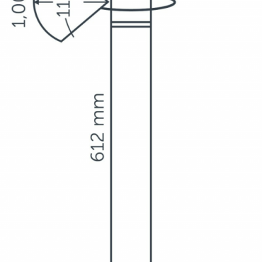 Liv  corten (61 cm)