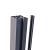 Fencyscherm Aluminium afdichtprofiel Grijs 9007 2200mm