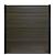 Fencyscherm WPC Rabatplank Rhombus (140mm) Chocolate 20x150x1780mm