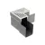 Aco slimline hoekstuk incl. blank alu. rooster