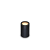 Avis cirkel zwart grondspot | warmwit | 0,2 watt 12 volt