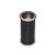 Peral rond zwart grondspot | warmwit | 2 watt 12 volt