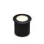 Cepos ring zwart grondspot | warmwit | 1,2 watt 12 volt