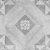 Geoceramica® 60x60x4 symbol block smoke