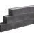 Lineablock 15x15x30cm Black