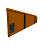 Flexline 400 x 2160mm Corten incl. 5 grondnagels en verbindingsset