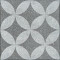 GeoProArte® 60x60x4 cm Flowers Dark Flower