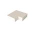 Oud hollands traptrede hoekstuk 90° (37/15) binnen creme 60x60 cm
