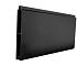Fencyscherm Aluminium Rabatplank Zwart 9005 20x150x1790mm