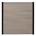 Fencyscherm WPC Rabatplank (wb 140mm) Misty 20x150x1780mm