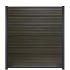 Fencyscherm WPC Rabatplank Rhombus (140mm) Chocolate 20x150x1780mm