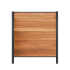 Fencyscherm Thermo Rabatplank Rhombus (wb 129mm) Ayous 20x140x1785mm