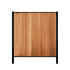 Fencyscherm Thermo Rabatplank Rhombus (wb 129mm) Ayous 20x140x1785mm