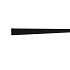 Fencyscherm Aluminium sight plank Zwart 9005 20x50x1780mm