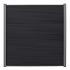 Fencyscherm WPC Rabatplank Rhombus (140mm) Carbon 20x150x1780mm