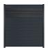 Fencyscherm WPC Rabatplank Rhombus (140mm) Carbon 20x150x1780mm