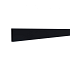 Fencyscherm Aluminium sight plank Zwart 9005 20x100x1780mm