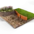 Flexline 240 x 2200 mm Corten