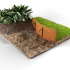 Flexline 400 x 2200 mm Corten